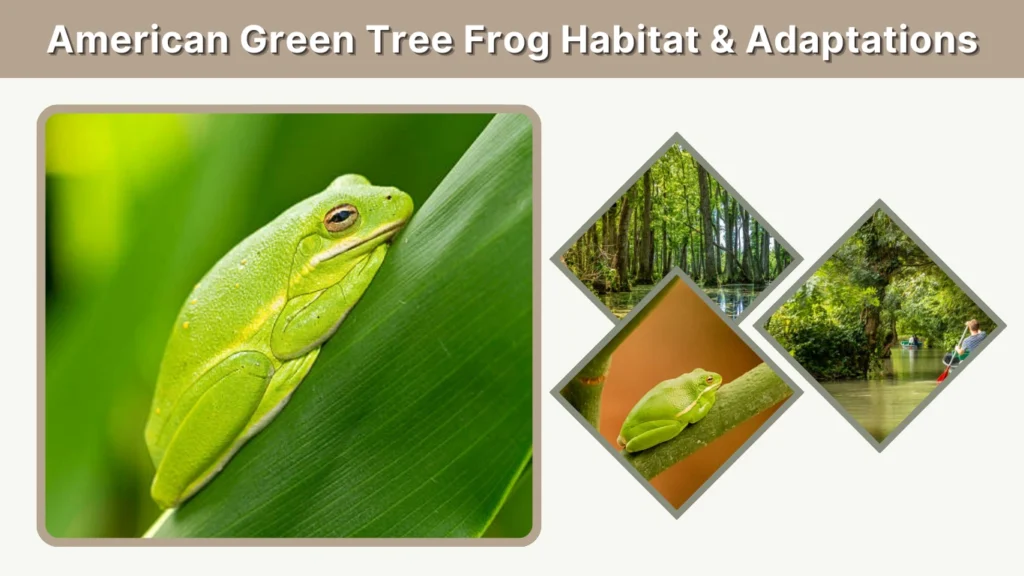 American Green Tree Frog Habitat & Adaptations