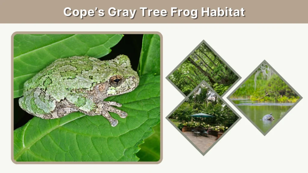 Cope’s Gray Tree Frog Habitat