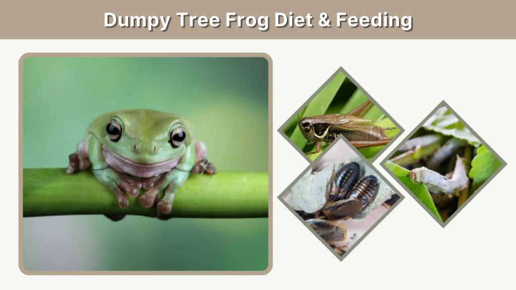 Dumpy Tree Frog Diet & Feeding