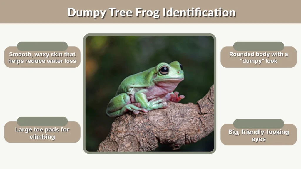 Dumpy Tree Frog Identification