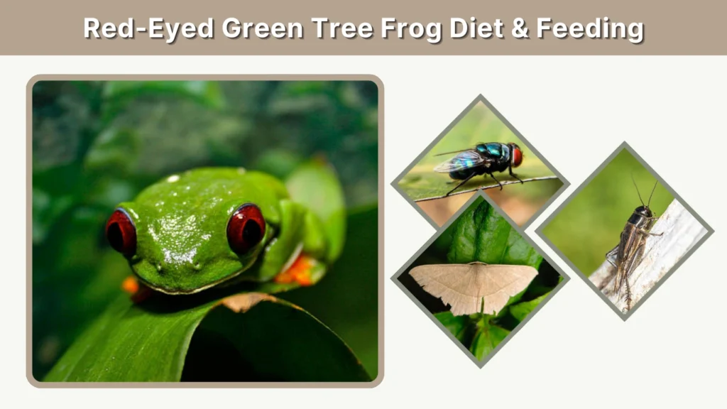 Red-Eyed Green Tree Frog Diet & Feeding