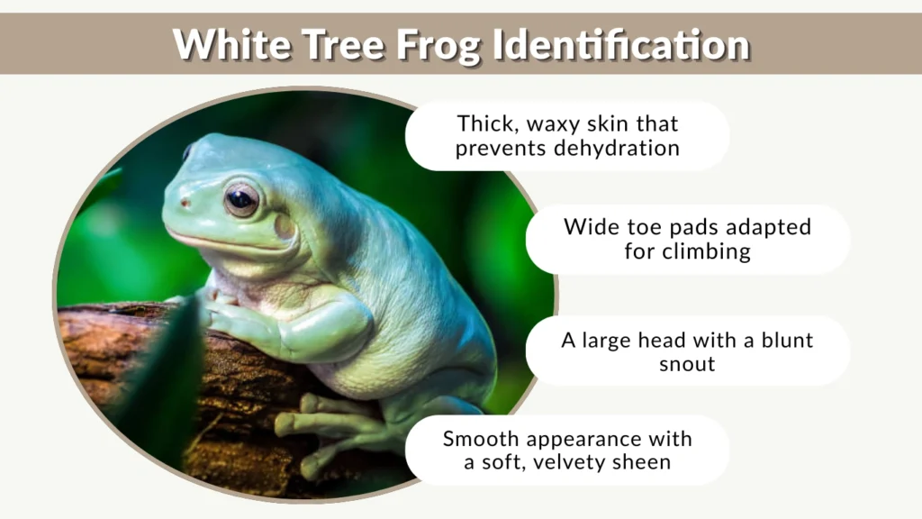 White Tree Frog Identification
