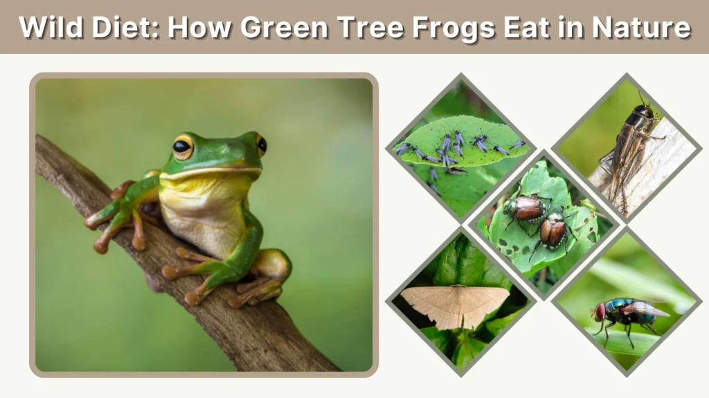 Wild Diet How Green Tree Frogs Eat in Nature