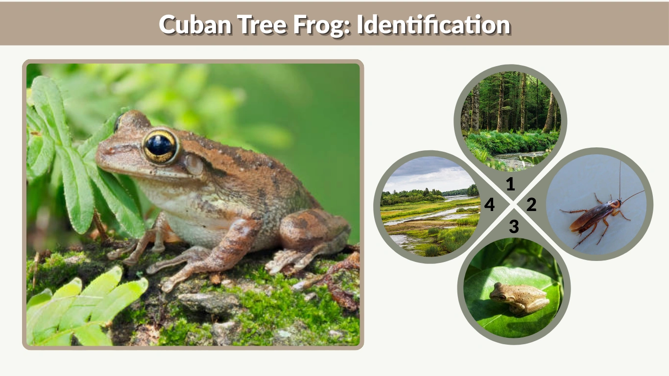 Cuban Tree Frog Identification, Habitat, Diet, and Impact