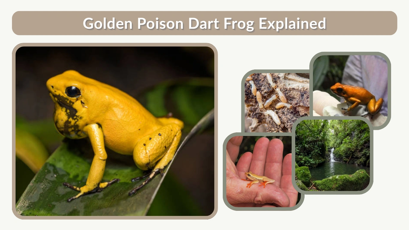 Golden Poison Dart Frog Explained Habitat, Poison, and Facts