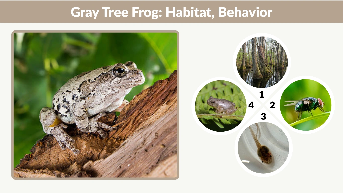 Gray Tree Frog Habitat, Behavior, and Unique Adaptations