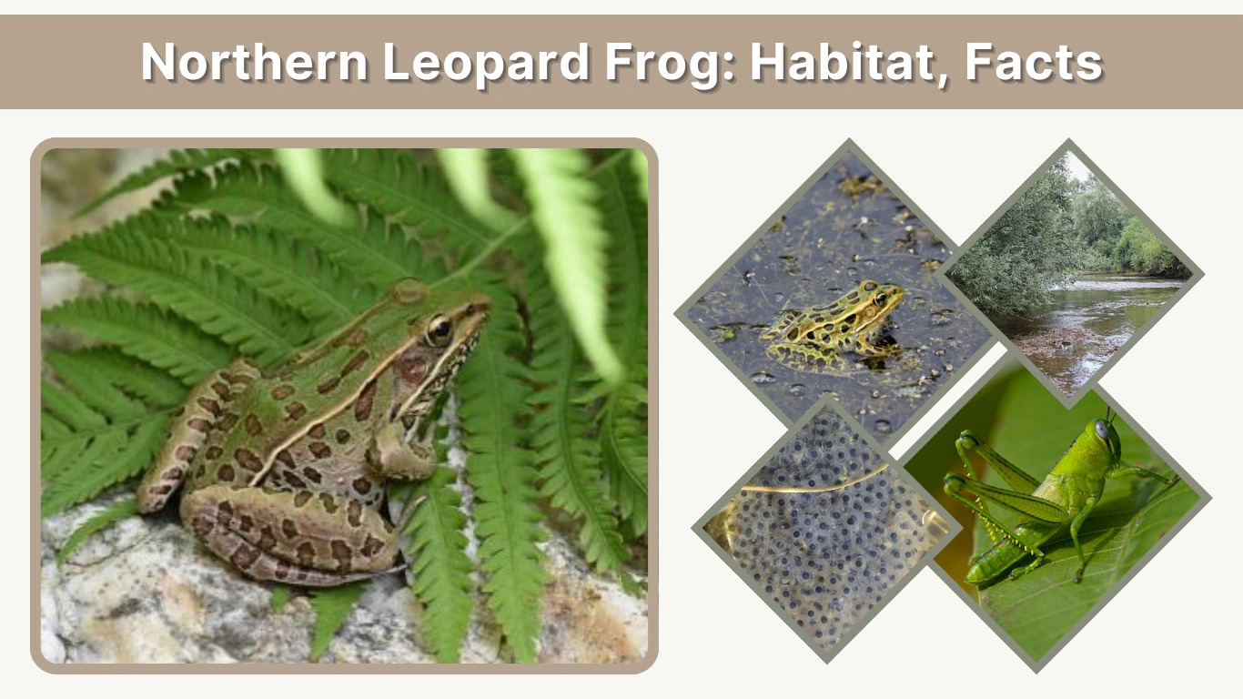 Northern Leopard Frog Habitat, Facts, Diet, Life Cycle & More