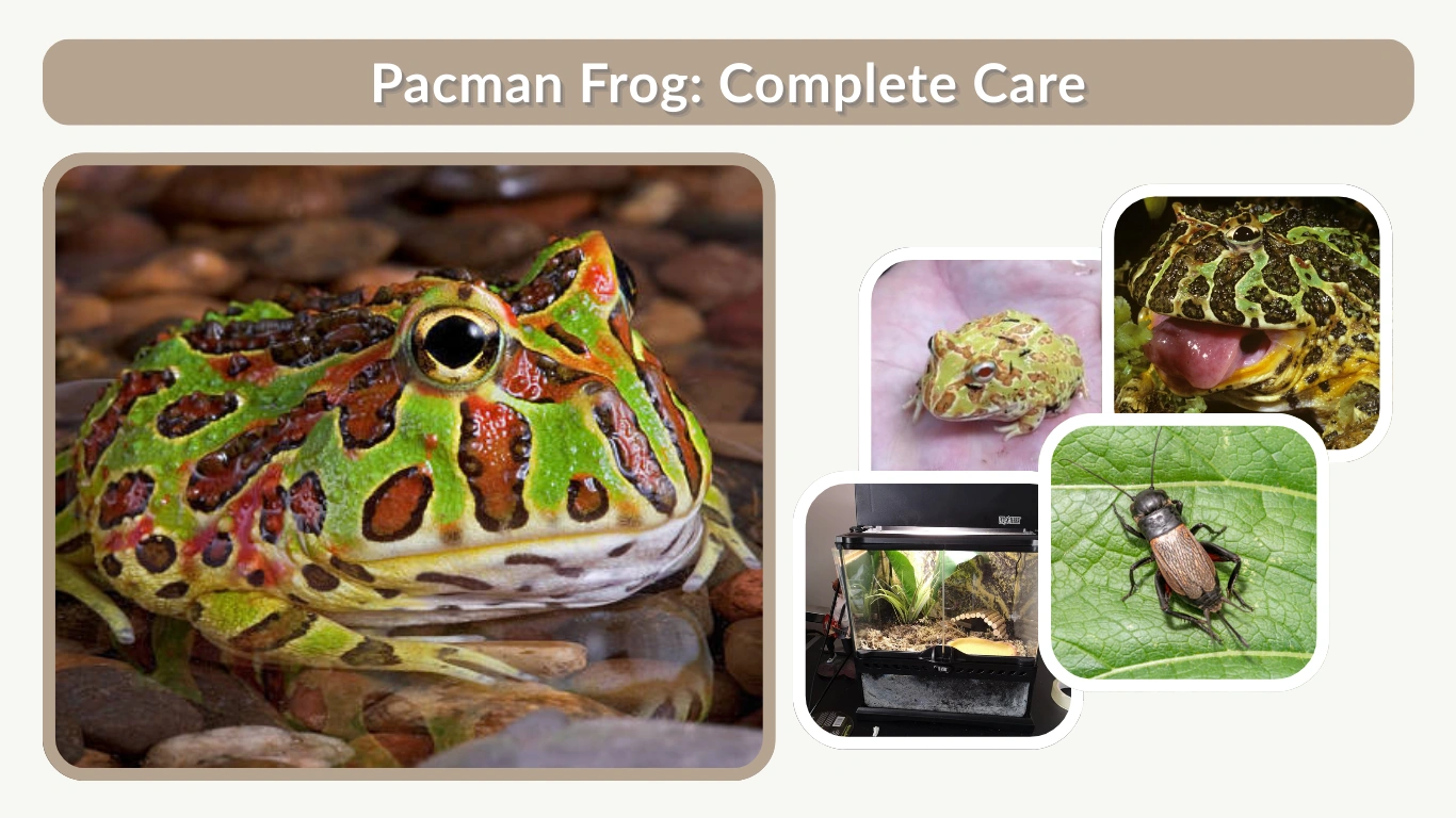 Pacman Frog Complete Care, Diet, Habitat, and Lifespan Guide