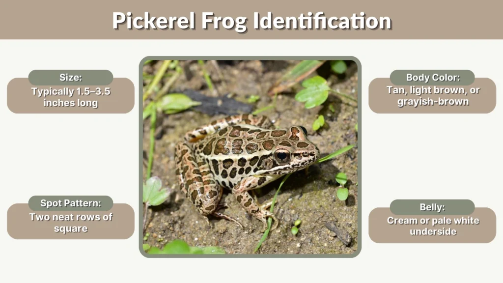 Pickerel Frog Identification