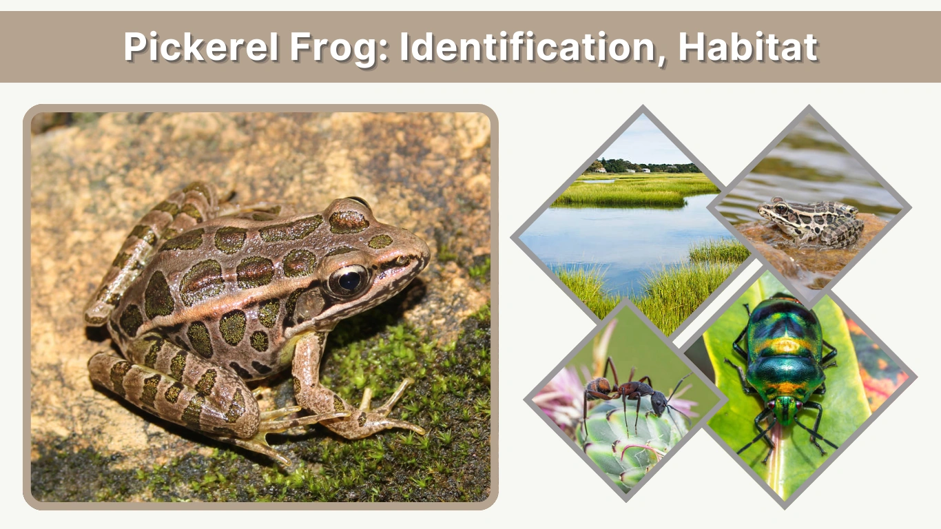 Pickerel Frog Identification, Habitat, Diet, and Facts