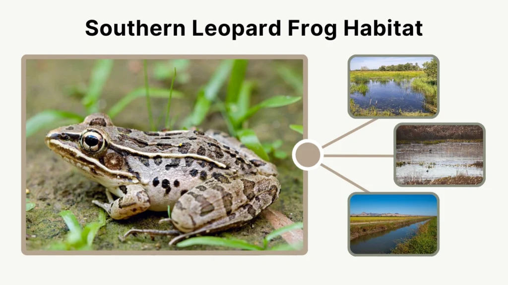 Southern Leopard Frog Habitat