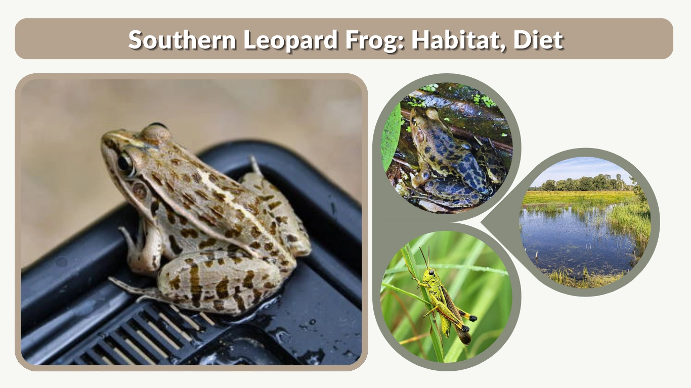 Southern Leopard Frog Habitat, Diet, Facts & Identification