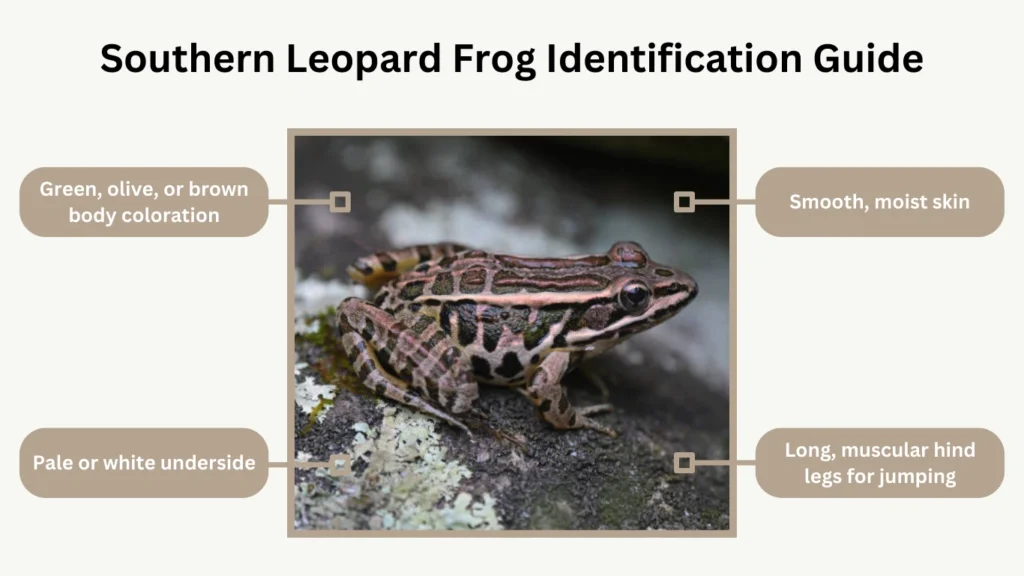 Southern Leopard Frog Identification Guide