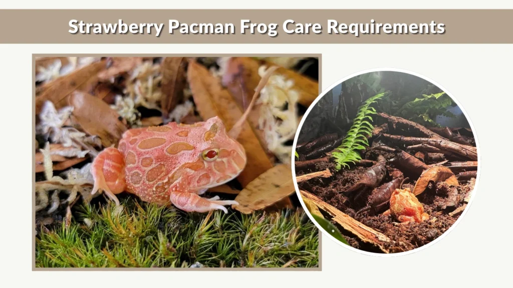 Strawberry Pacman Frog Care Requirements