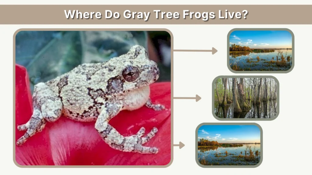 Where Do Gray Tree Frogs Live