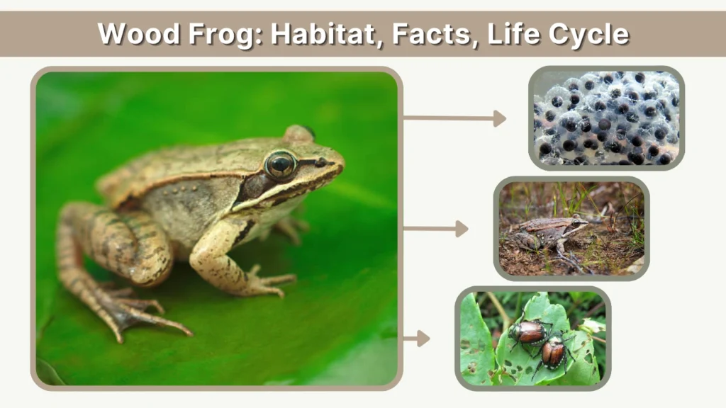 Wood Frog Habitat, Facts, Life Cycle, Diet & Identification Guide