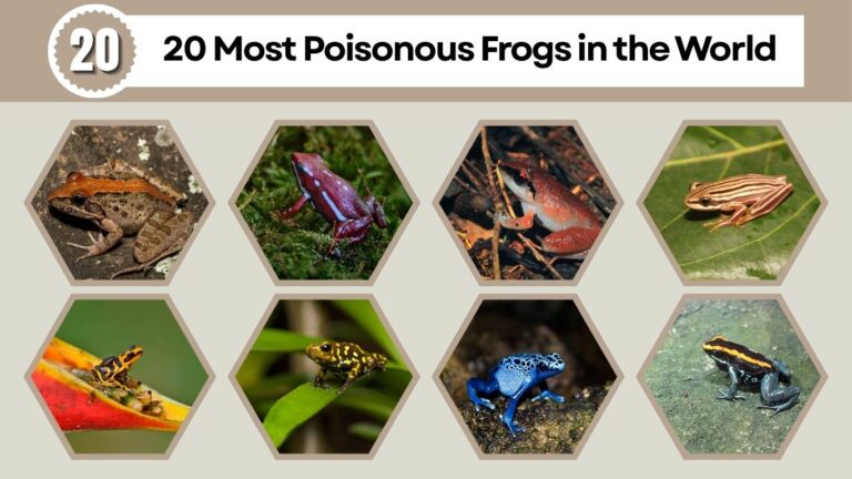 20 Most Poisonous Frogs in the World: Identification with Pictures