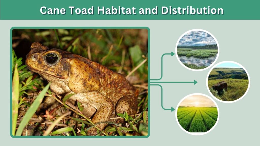 Cane Toad Habitat and Distribution