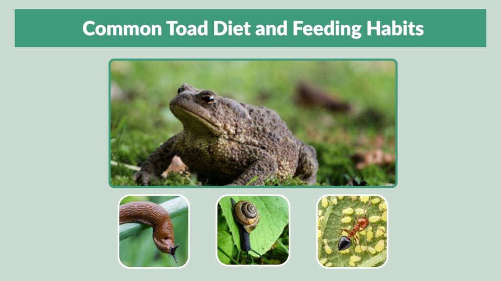 Common Toad Diet and Feeding Habits
