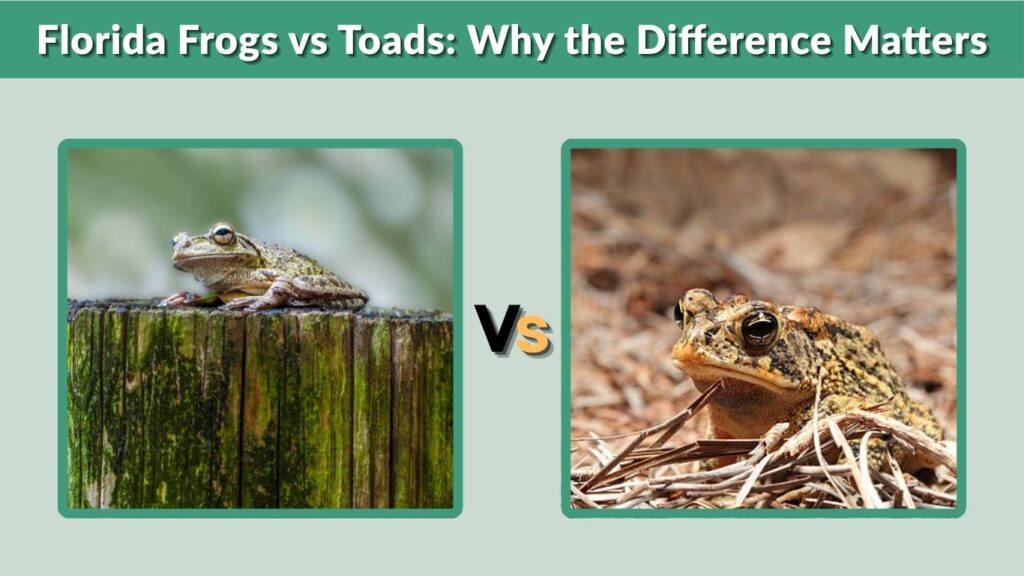 Florida Frogs vs Toads: Why the Difference Matters