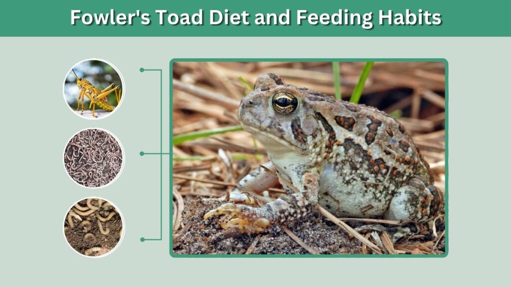 Fowler's Toad Diet and Feeding Habits