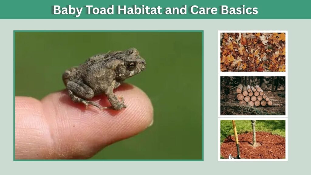 Baby Toad Habitat and Care Basics
