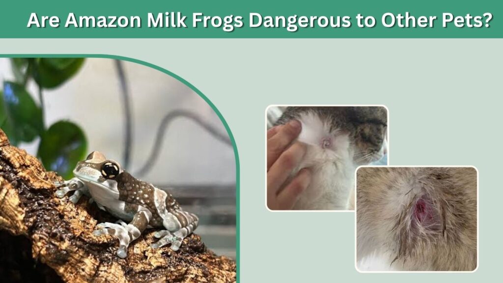 Are Amazon Milk Frogs Dangerous to Other Pets?