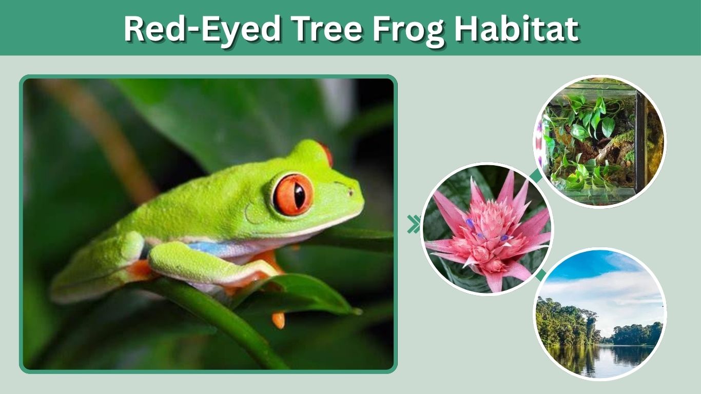 Red-Eyed Tree Frog Habitat: Rainforest & Pet Setup