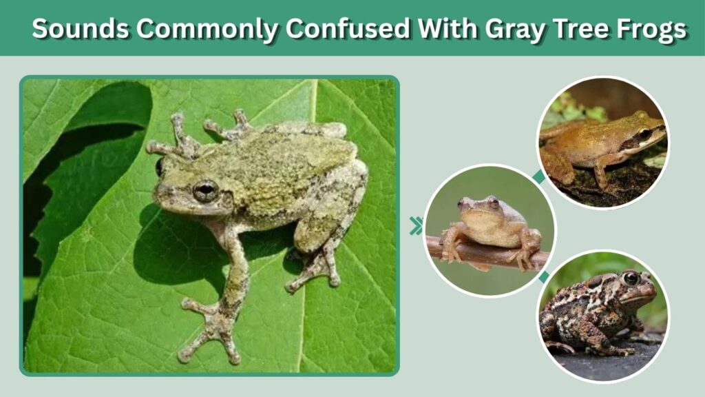 Sounds Commonly Confused With Gray Tree Frogs