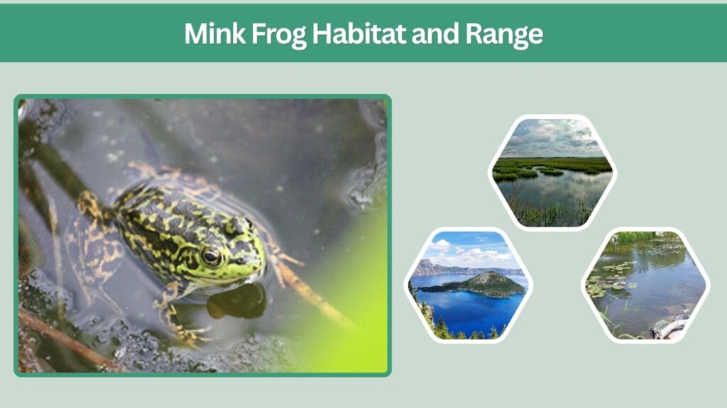 Mink Frog Habitat and Range