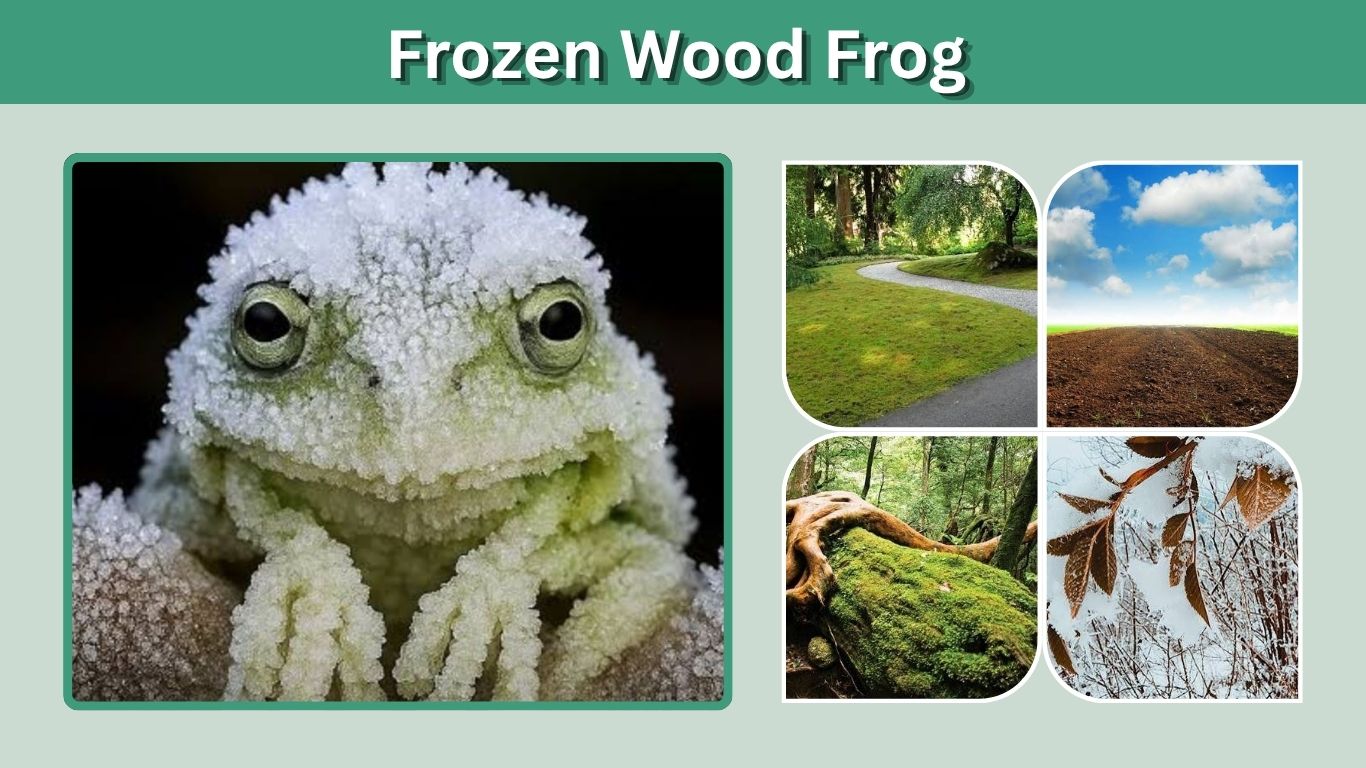 Frozen Wood Frog: How It Survives Being Frozen Solid