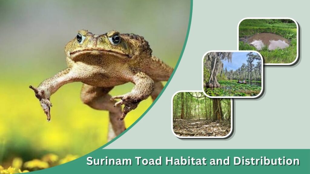 Surinam Toad Habitat and Distribution