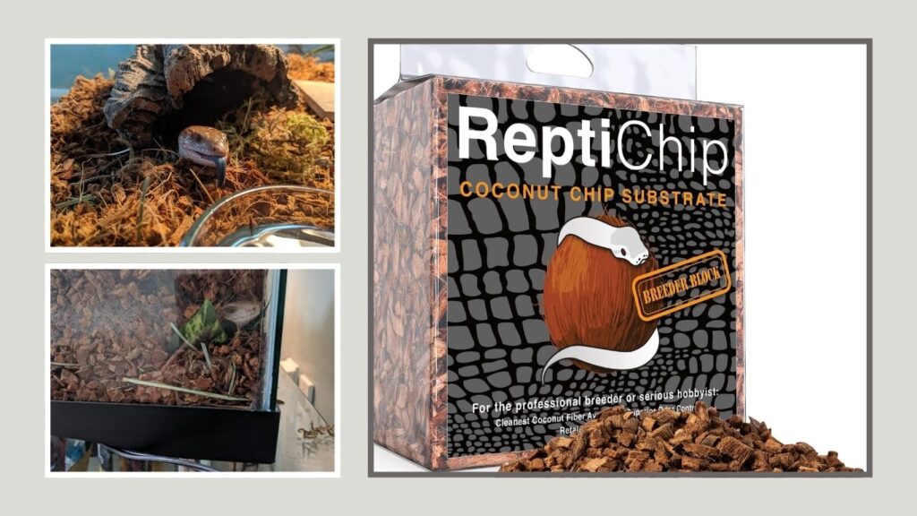 ReptiChip Premium Coconut Substrate for Reptiles & Amphibians