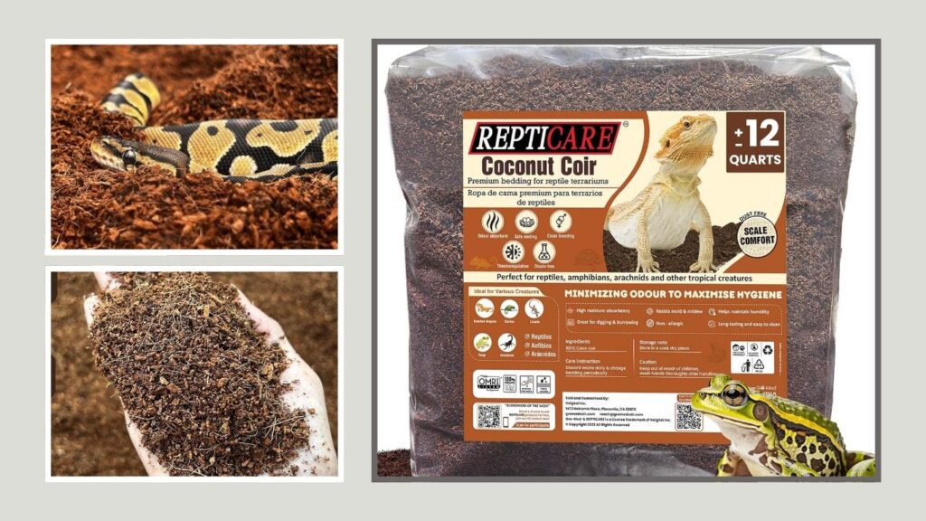 ReptiCare Organic Coconut Substrate for Reptiles