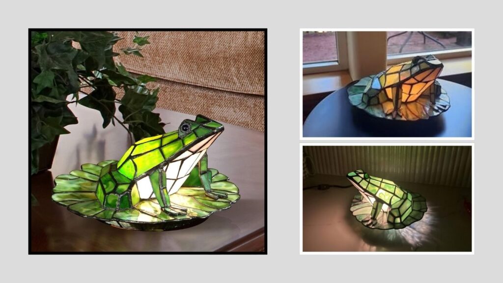Dale Tiffany TA101231 Frog Accent Lamp