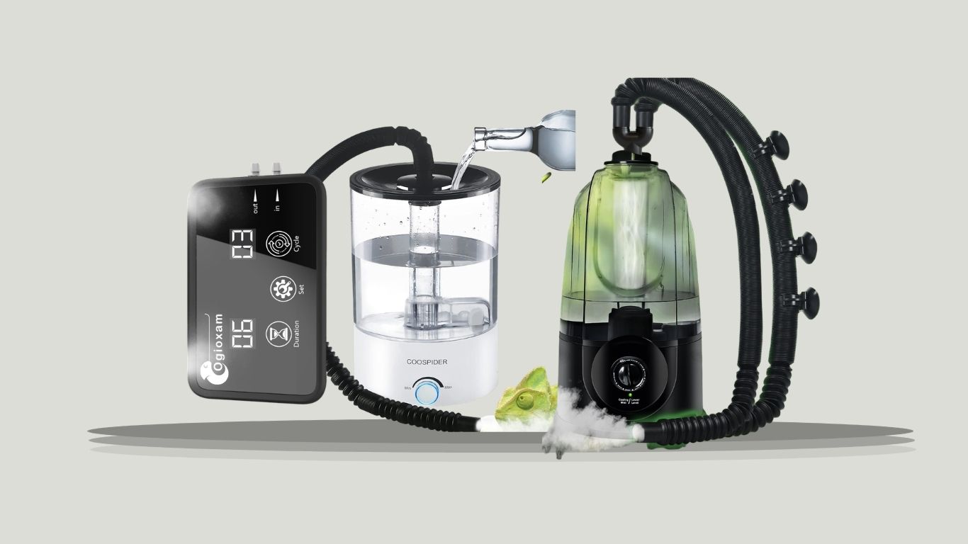 8 Best Terrarium Humidifiers for Reptiles and Amphibians