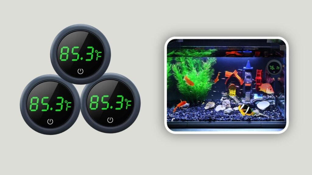 PAIZOO Aquarium Thermometer Digital