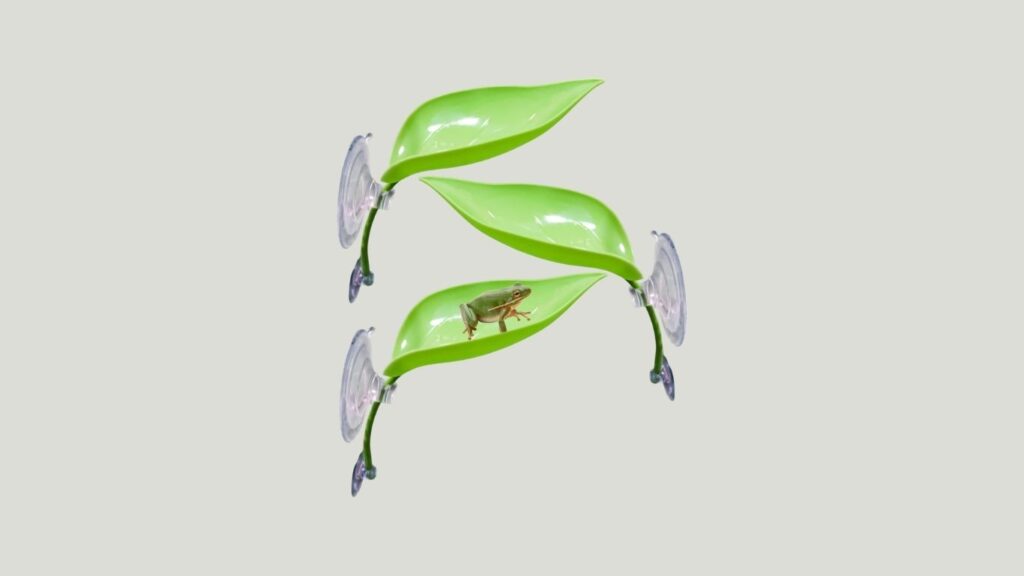 MHLLGN Frog Terrarium Decorations & Climbing Platform Kit