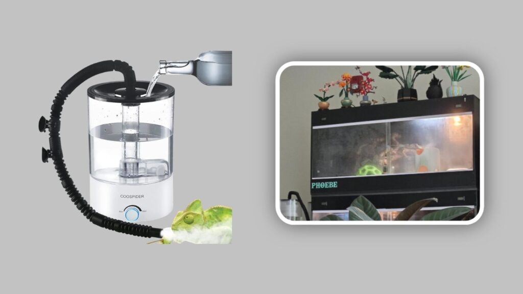 Coospider 4.2L Top-Fill Reptile Humidifier