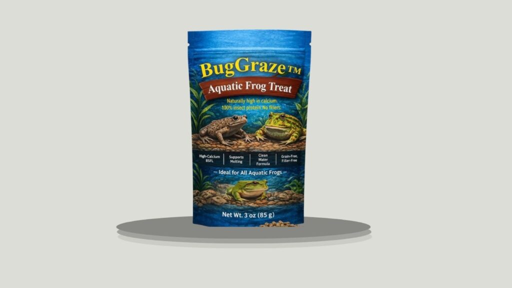 BugGraze African Dwarf Frog Food – Insect-Based Formula