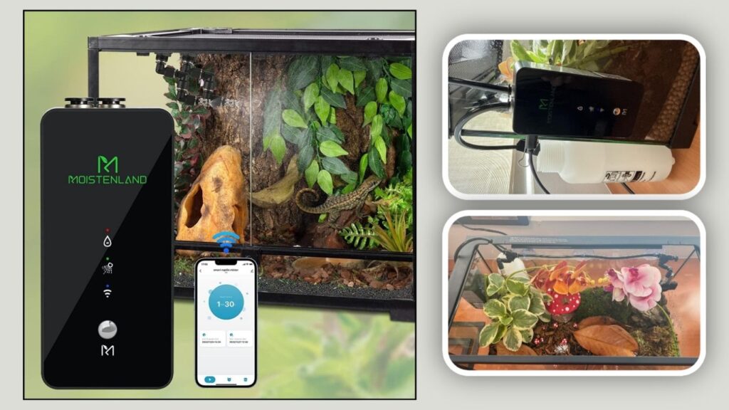 . Moistenland Smart Reptile Misting System