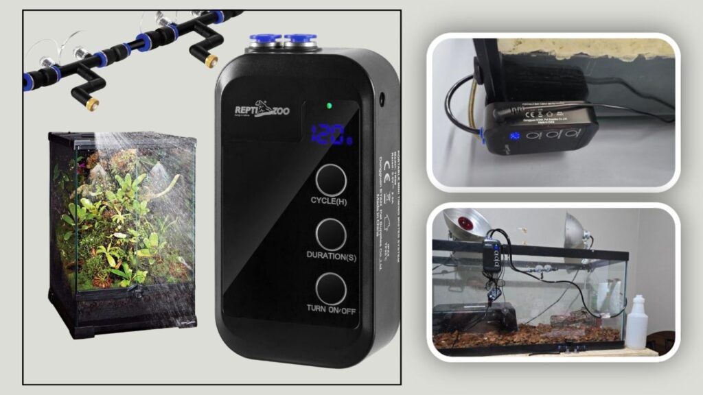 REPTI ZOO Automatic Reptile Humidifier & Misting System