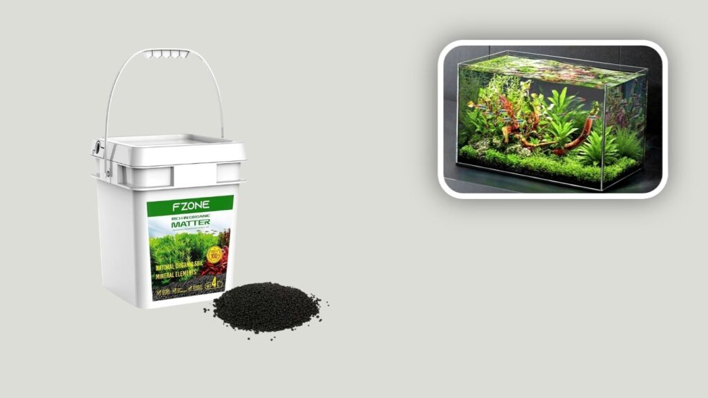 FZONE Aquarium Nutrient-Rich Planted Tank Substrate