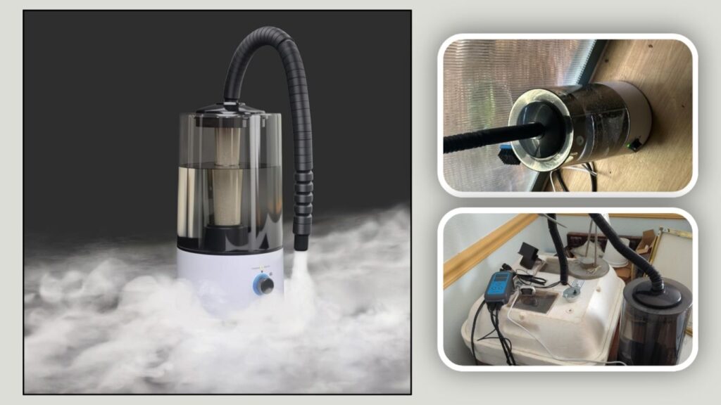  Adjustable Terrarium Humidifier for Frogs & Amphibians