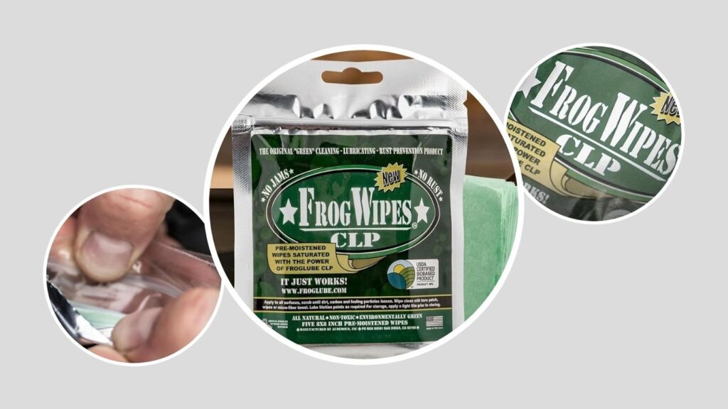 FrogLube Gun Cleaning Wipes Pre-Saturated
