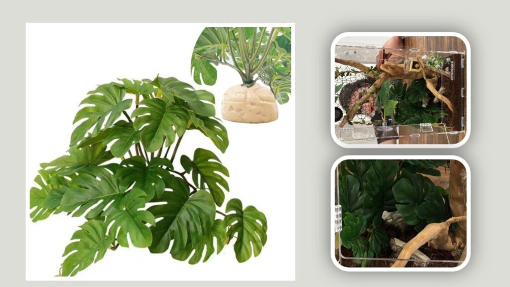 KERUIDENG Artificial Monstera Plant – Best Freestanding Plant