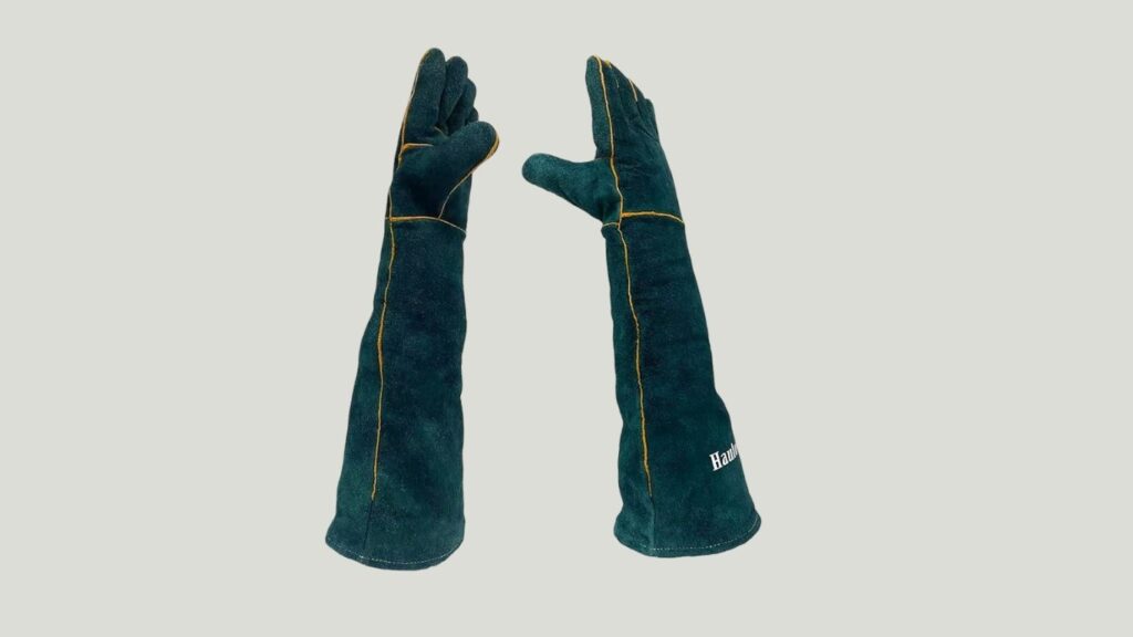 Haulonda 23.7-Inch Bite-Resistant Animal Handling Gloves
