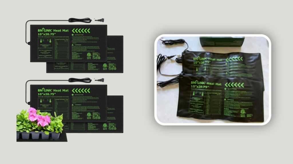 BN-LINK Durable Seedling Heat Mats – 4 Pack