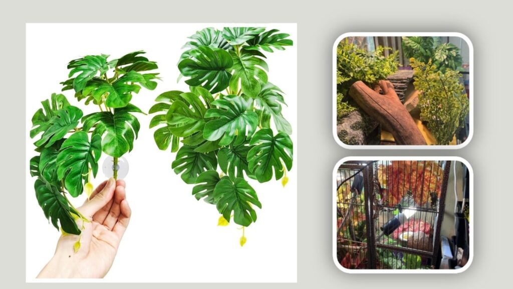 Woyrise Artificial Monstera Plants – Best Hanging Leaf Set