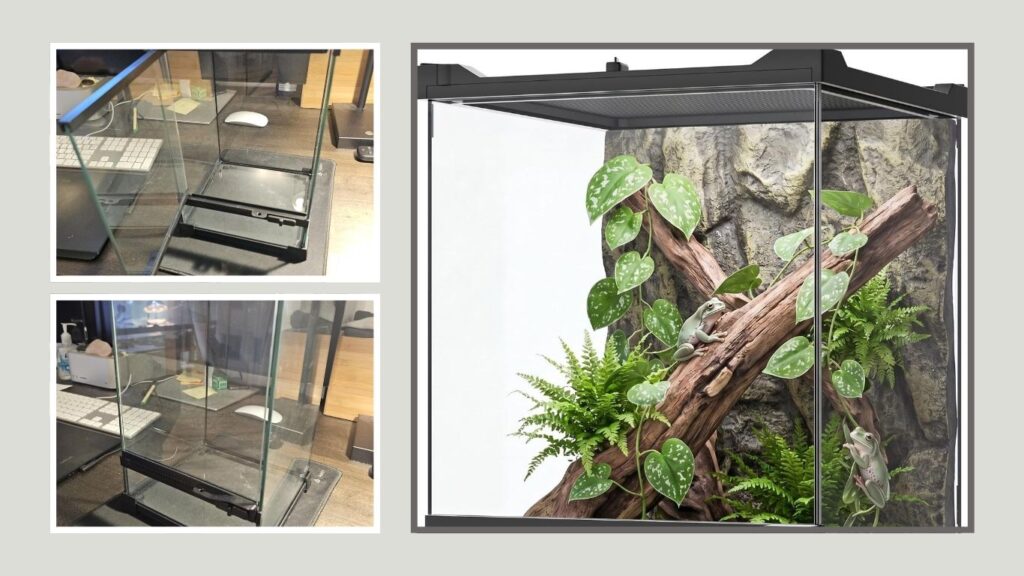 FixHaven 11-Gallon Vertical Terrarium – Best Fully Assembled Option